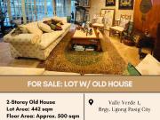 FOR SALE: Old House located at Valle Verde 1, Brgy.... FOR SALE: Old House located at Valle Verde 1, Brgy....