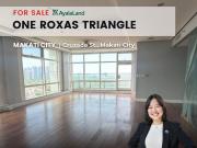 FOR SALE: One Roxas Triangle, Makati 3BR by Ayala Land...