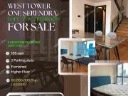For Sale: One Serendra West Tower: 2 Bedroom Suite loft...