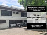 FOR SALE: Prestigious House and Lot in Forbes Park...