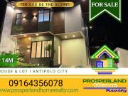 FOR SALE – PRIME HOUSE AND LOT IN ANTIPOLO CITY
