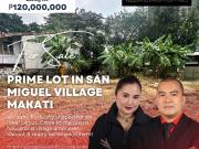FOR SALE! PRIME VACANT LOT in SAN MIGUEL VILLAGE Beside...