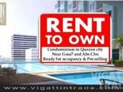 For sale Rent to own condominium in quezon city cheap...