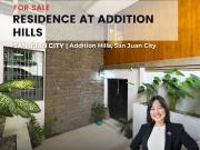 FOR SALE: Residence at Addition Hills, San Juan City...