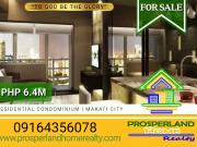 FOR SALE RESIDENTIAL CONDOMINIUM UNIT MAKATI CITY