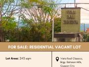 FOR SALE Residential Vacant Lot in Vista Real Classica,...