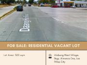 FOR SALE Residential Vacant Lot located at Alabang West...
