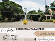 FOR SALE Residential Vacant Lot located at Ayala Alabang...