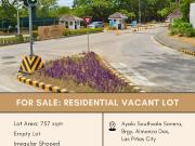FOR SALE Residential vacant Lot located at Ayala...