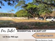 FOR SALE Residential Vacant Lot located at Marina...