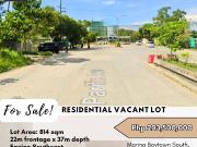FOR SALE Residential Vacant Lot located at Marina...