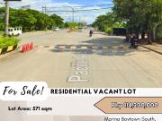 FOR SALE Residential Vacant Lot located at Marina...