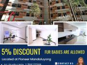 For Sale RFO Condominium Studio Unit in Pioneer...