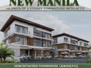 For Sale Semi Detached Townhouse in New Manila Quezon City