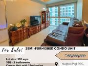 For Sale: Semi furnished Condo Unit located at Madison...