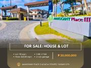 FOR SALE Single Attached House & Lot located at MAHOGANY...
