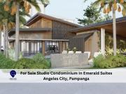 For Sale Studio Condominium In Emerald Suites Angeles...