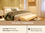 FOR SALE: Townhouse Brgy. Mariana, New Manila, Quezon City
