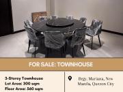 FOR SALE Townhouse located at Brgy. Mariana, New Manila,...