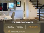 FOR SALE Townhouse located at Ferndale Villas, Quezon City