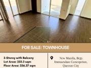 FOR SALE Townhouse located at New Manila, Brgy....