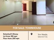 FOR SALE Townhouse located at New Manila, Quezon City