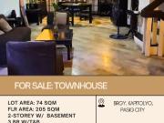 FOR SALE Townhouse located in San Juan St Brgy....