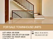 FOR SALE Townhouse units located in Mapagkawanggawa St...