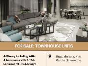 FOR SALE Townhouses located at Brgy. Mariana, New...