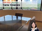 FOR SALE: Twin Towers, Ayala Ave, 2BR Condo Unit, Makati...