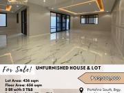 FOR SALE Unfurnished House and Lot located at Portofino...