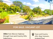 FOR SALE: Vacant Lot in Town and Country Hills, Brgy...