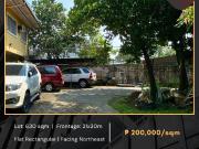 FOR SALE Vacant lot located at New Manila, Quezon City