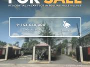 FOR SALE Vacant Lot located in New Manila Rolling Hills...