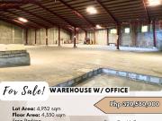FOR SALE Warehouse with Office located at Brgy. Sun...