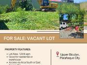 FOR SALE/JOINT VENTURE Vacant Lot located in Brgy. Upper...