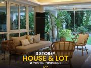 For Sale/Lease 3 Storey House & Lot in Merville, Paranaque