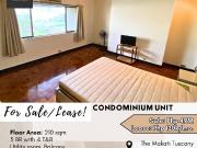 FOR SALE/LEASE Condo Unit located at The Makati Tuscany...