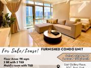 FOR SALE/LEASE Furnished Unit located at East Gallery...