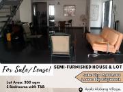 FOR SALE/LEASE Semi Furnished House and Lot located at...