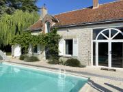 FORET D'ORLÉANS SUPERBE LONGÈRE AVEC PISCINE