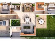 fotos reales casa en venta en Merida, gran terreno y...