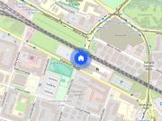 Franklin Garden: Terrasse + Dusche + EBK mgl.