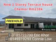 FREEHOLD Chemor Perak Full loan New Single Storey...