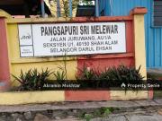 FREEHOLD! Pangsapuri Seri Melewar, Jalan Juruwang U1/A,...