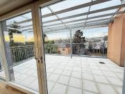 Freifläche auf zwei Terrassen mit Schönbrunnblick und...