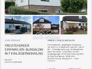 Freistehender Einfamilienhaus Bungalow mit Einliegerwohnung
