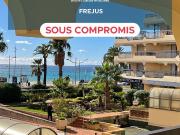 Fréjus Plage Studio Cabine avec Vue Mer et Garage 27m²...