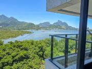 Frente Lagoa Península – 2q 1 suíte, varanda gourmet e...