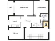 Freundliche 3 Zimmer Wohnung in zentraler Lage / 900€...
